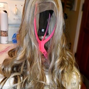 Hand made custom wig 26 inches in length NEVER BEEN WORN.